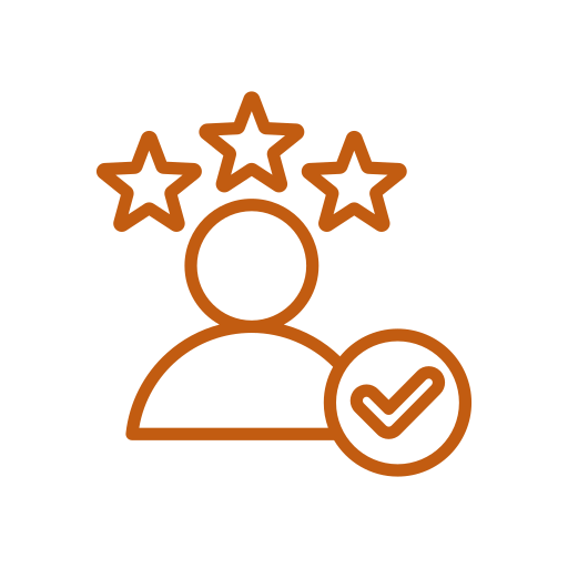 Ikon - fornøyd kunde